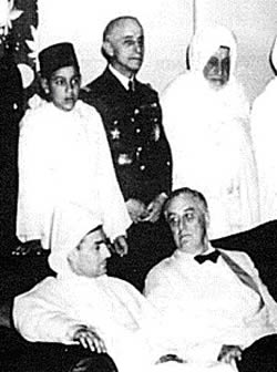 rencontre Roosevelt Mohamed V