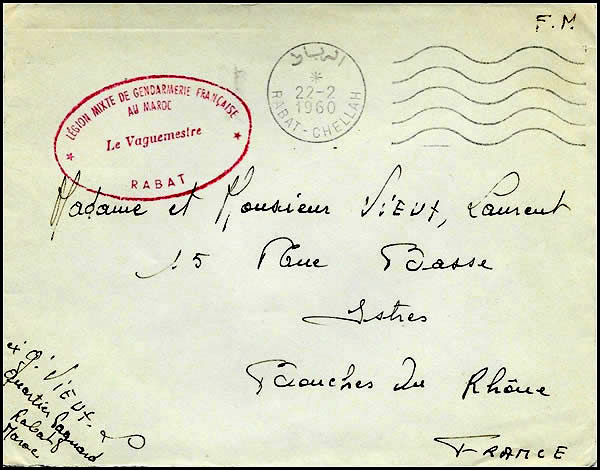 Gendarmerie mixte au Maroc 1960