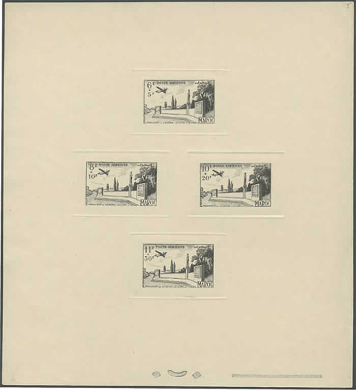 Epreuve en noir et blanc