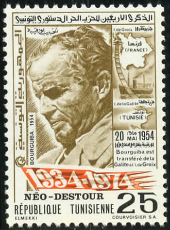 Transfert de Bourguiba de la galite à l'île de Groix