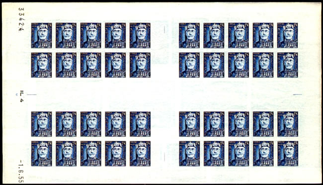 Feuille d'impression du carnet en paire