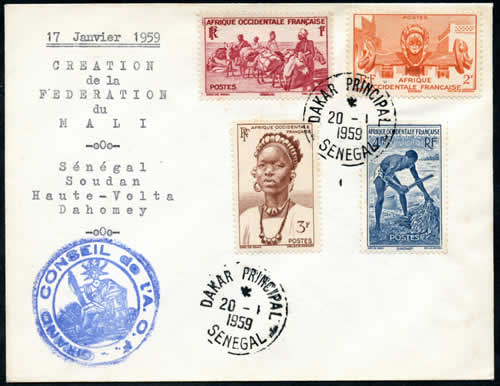 Création de la Fédération du Mali