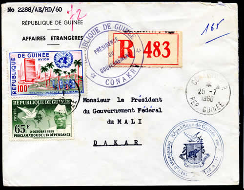 Lettre officielle des Affaires Etrangères