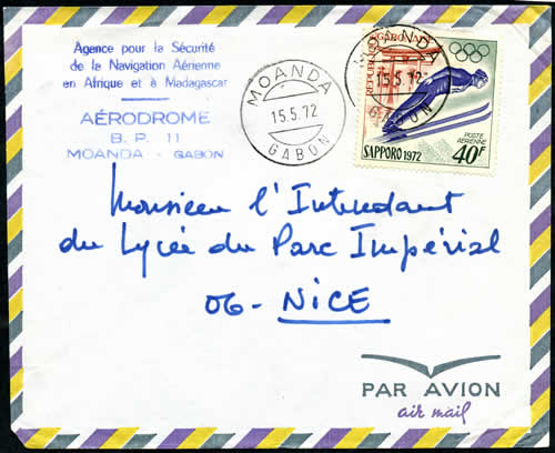 Lettre service ASECNA