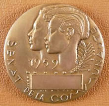 médaille Sénateur de la Communauté
