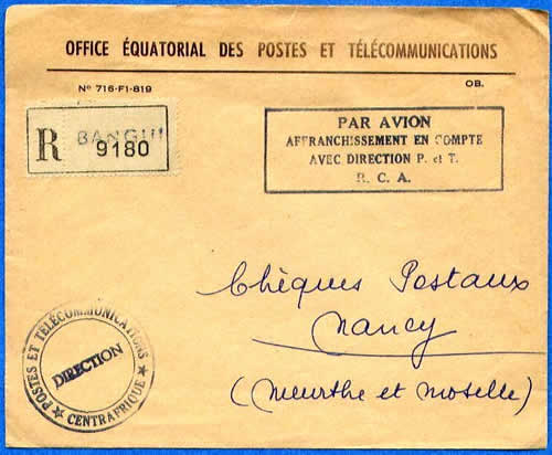 Affranchissement en compte RCA