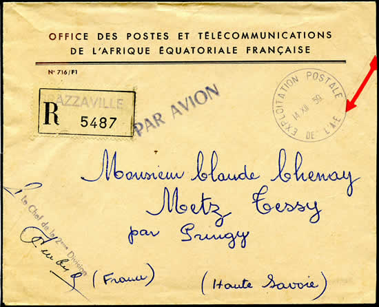 tad Exploitation Postale de l'A.E.