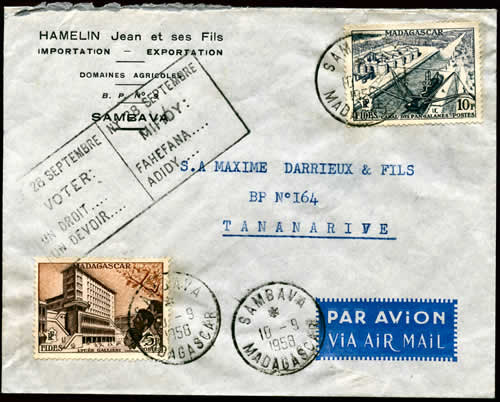 Propagande pour le référendum métallique