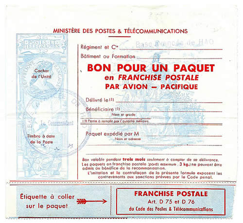 Bon pour un paquet avion 