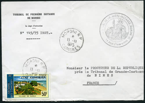 Lettre de Moroni novembre 1975