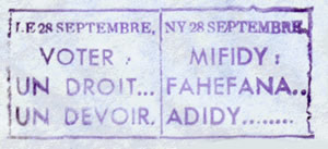 Comores propagande pour le référendum