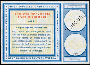 Coupon reponse international TFAI 40fd