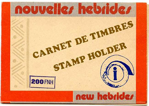 Carnet français recto