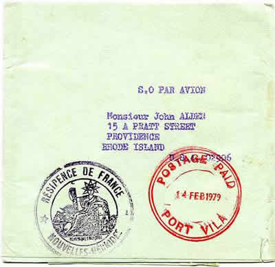 Port Vila Port Payé anglais