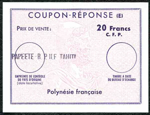 CRE Polynésie 20FCFP