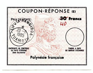 Polynesie CRE 30FCFP gras