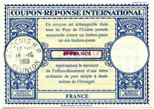 Réunion CRI 35Fcfa sur 45 F Lo 16n