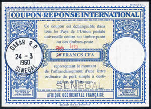 CRI AOF surchargé SENAGAL