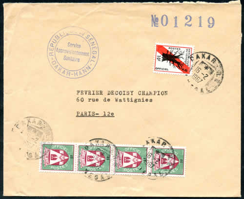 Courrier Officiel 1967