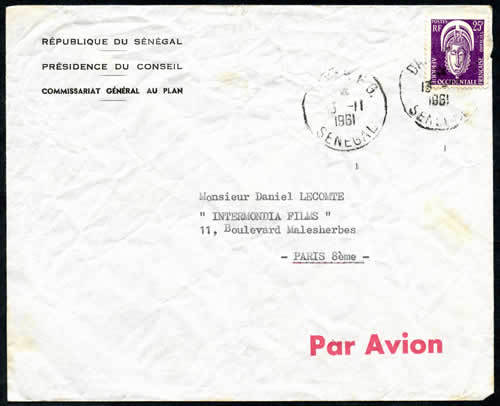 Courrier du Président du Conseil