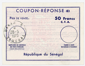 CRE type Ex 10 50F Sénégal