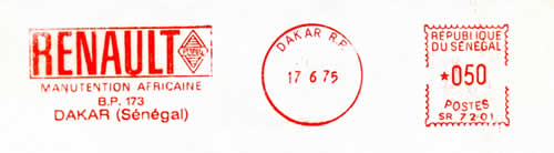 EMA SATAS SR sans nom de pays dans le bloc dateur