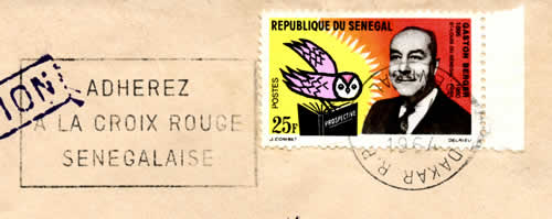 oblitération mécanique croix-rouge