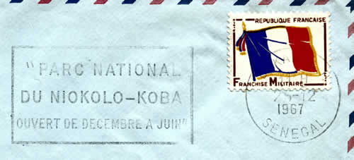 oblitération mécanique du parc Niokolo