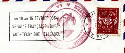 oblitération mécanique semaine française