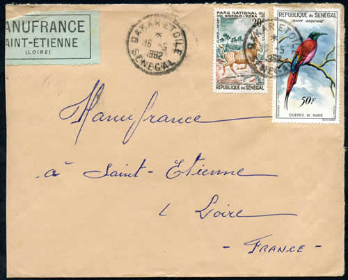 Oiseau sur lettre