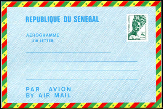 Premier Aérogramme