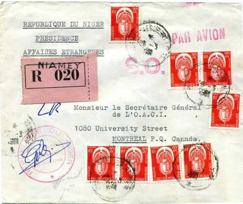 Courrier officiel pour le Quebec