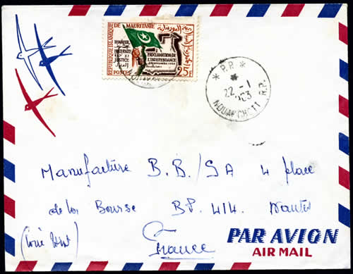 Cachet "PP NOUAKCHOTT"