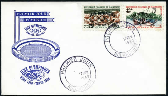 FDC avec les deux surcharges