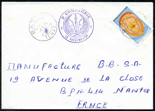 Lettre en franchise militaire