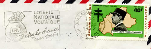 Oblitératuion mécanique loterie