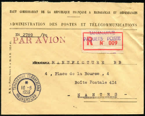 Administration des PTT de Madagascar