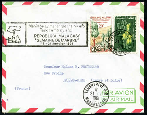 Griffe Semaine de l'Arbre 1961