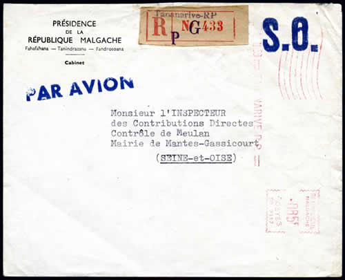 Lettre Présidence République