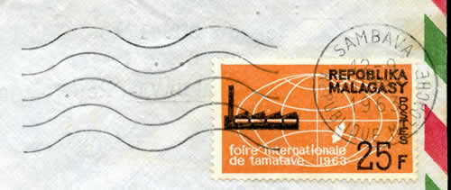 Oblitération mécanique muette