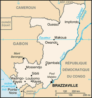 Carte Congo