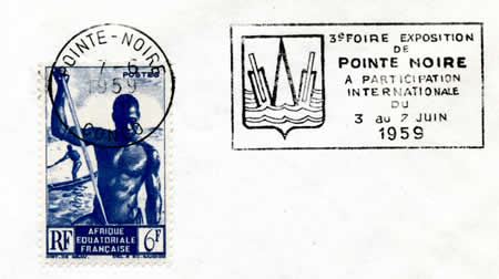 Flamme foire POINTE NOIRE 1959