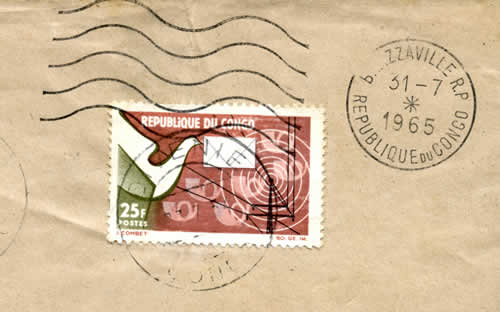 Flamme avec couronne Republique du Congo