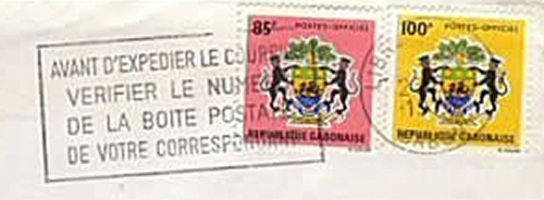 oblitération mécanique verifier numero boite postale