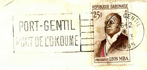 oblitération mécanique port-gentil