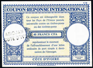 CRI 40 FRANCS CFA type Lo 17A