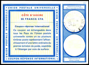 CRI 55 FRANCS CFA type Vi 20