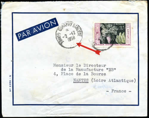 Conakry Banlieu "française" gratté