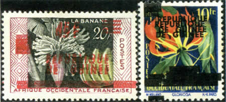 Guinée Double surcharge