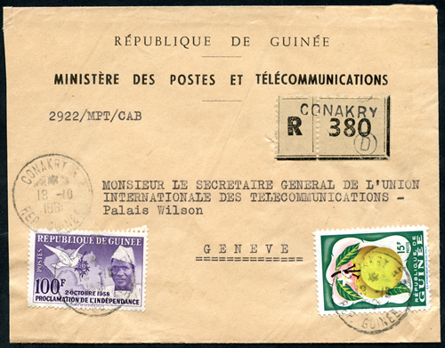 Lettre du Ministère